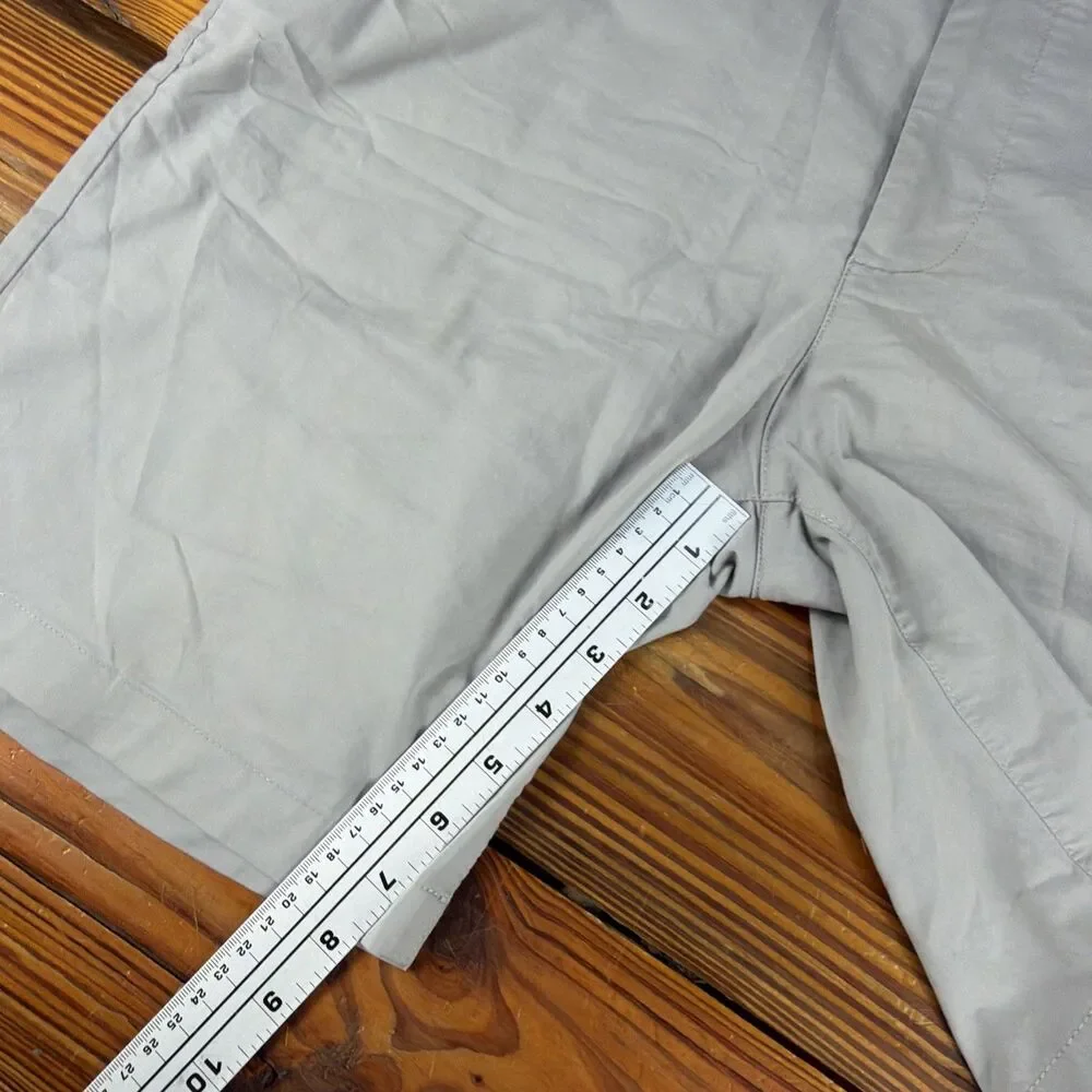 Faherty Men's Casual Golf Shorts Gray Size 34